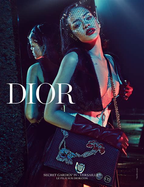 dior secret garden campaign|rihanna secret garden campaign.